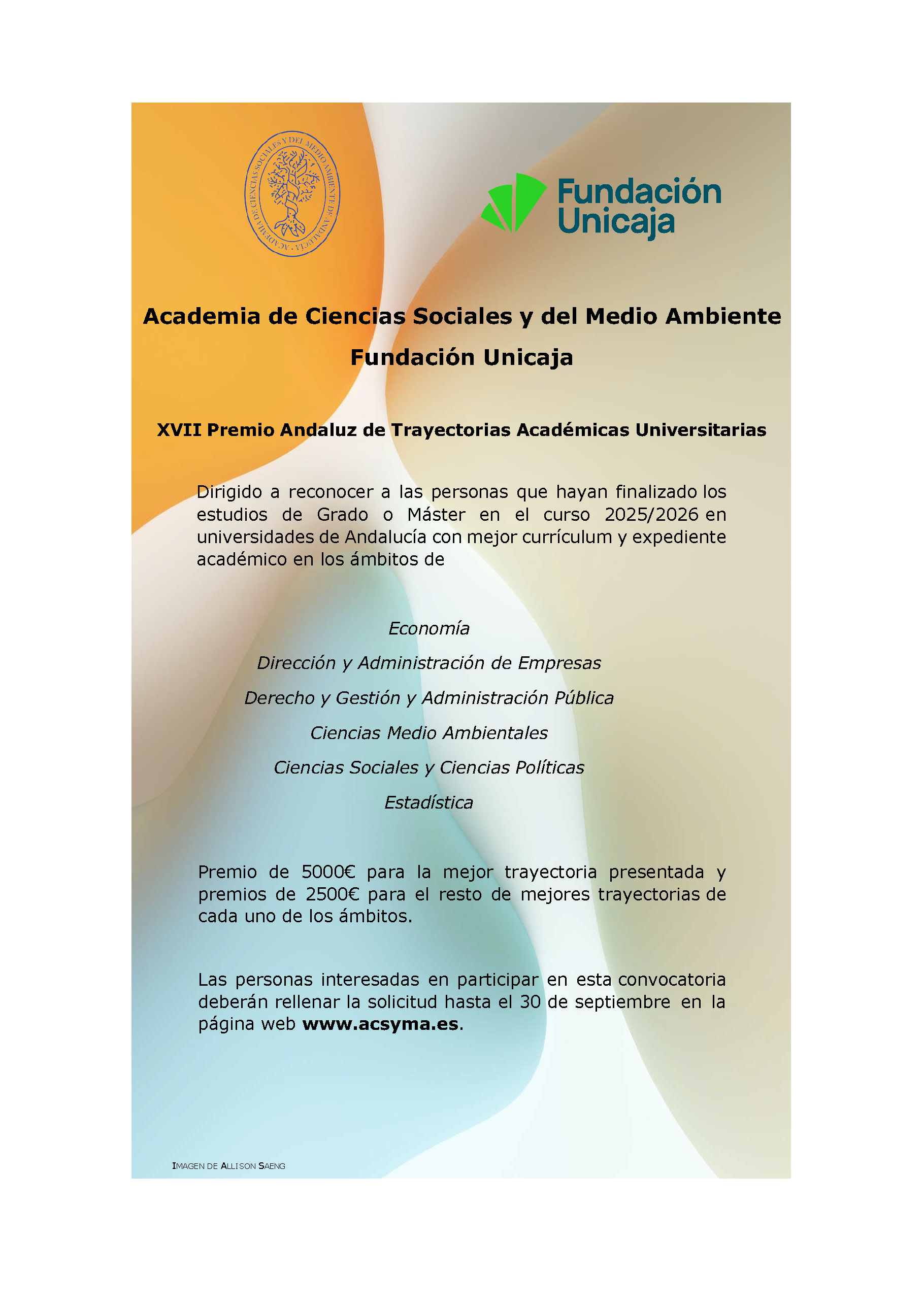 Cartel convocatoria